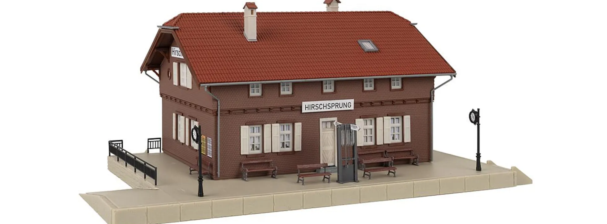 FALLER 191822 Bahnhof Hirschsprung | Gebäude Bausatz Spur H0