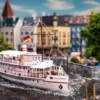 FALLER 222415 Fahrgastschiff Österreich | Schiffbausatz 1:160