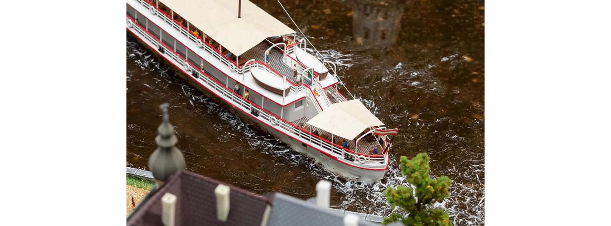 FALLER 222415 Fahrgastschiff Österreich | Schiffbausatz 1:160