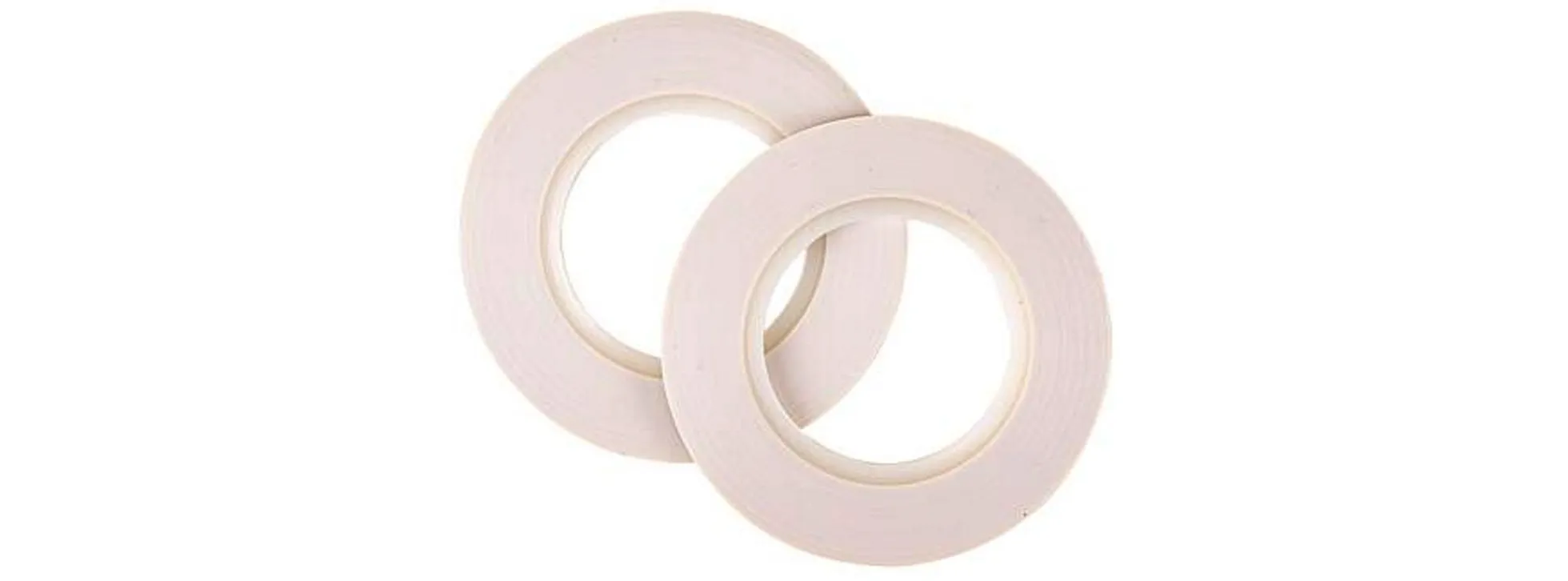FALLER 170533 Flexibles Maskierungsklebeband | Doppelpack | 2 mm / 3mm x 18m