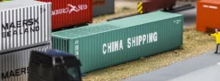 FALLER 180844 40ft Container CHINA SHIPPING Zubehör Spur H0
