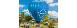 FALLER 131001 Heißluftballon mit Gasflamme | Bausatz Spur H0