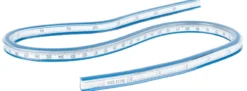 FALLER 170561 Kurvenlineal | 60 cm lang | Modellbau-Werkzeug