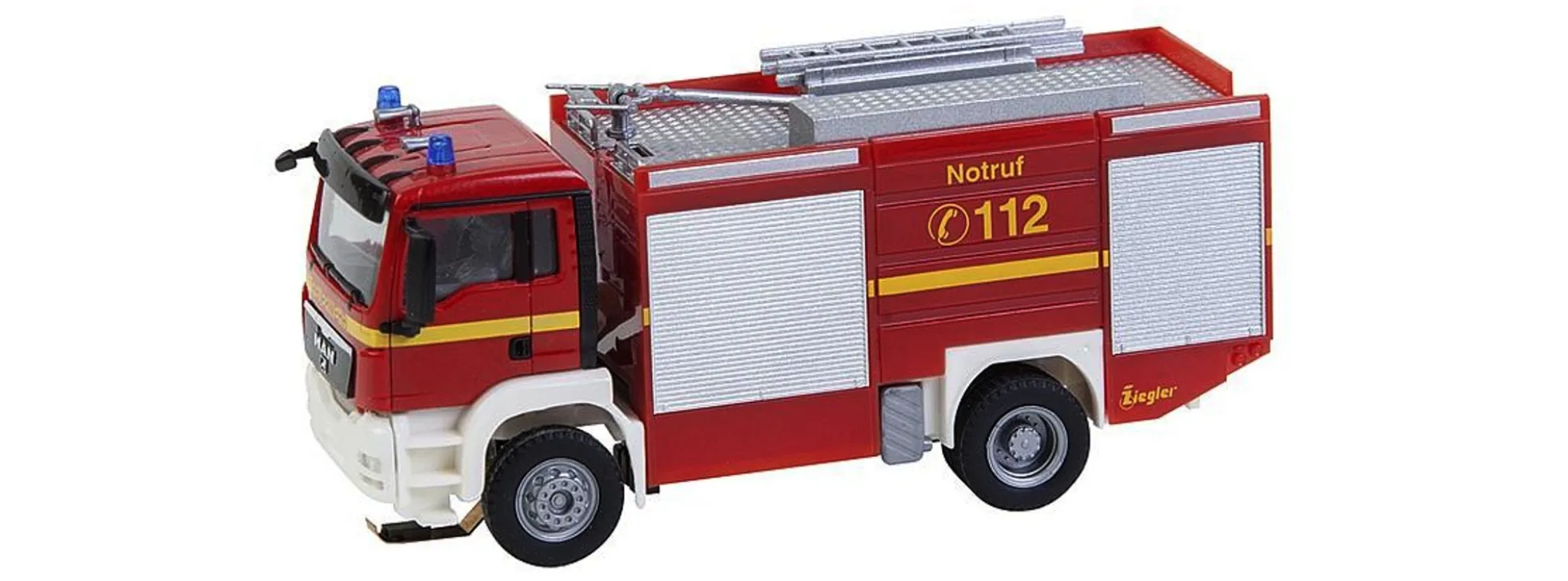 FALLER 161599 MAN TGS Löschfahrzeug Feuerwehr CarSystem Fahrzeug Spur H0