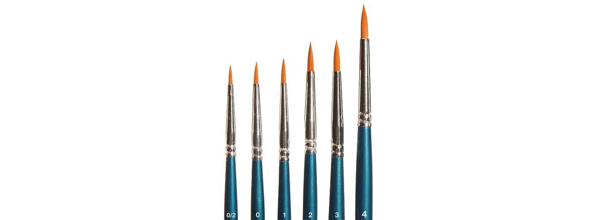 FALLER 172151 Pinsel-Set Rundpinsel synthetisch 6 Stück Zubehör