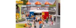 FALLER 182301 Verkaufswagen Crepes Imbisswagen | Modell Anhänger 1:87