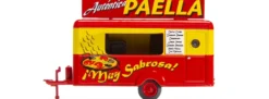 FALLER 182304 Verkaufswagen Paella Imbisswagen | Modell Anhänger 1:87