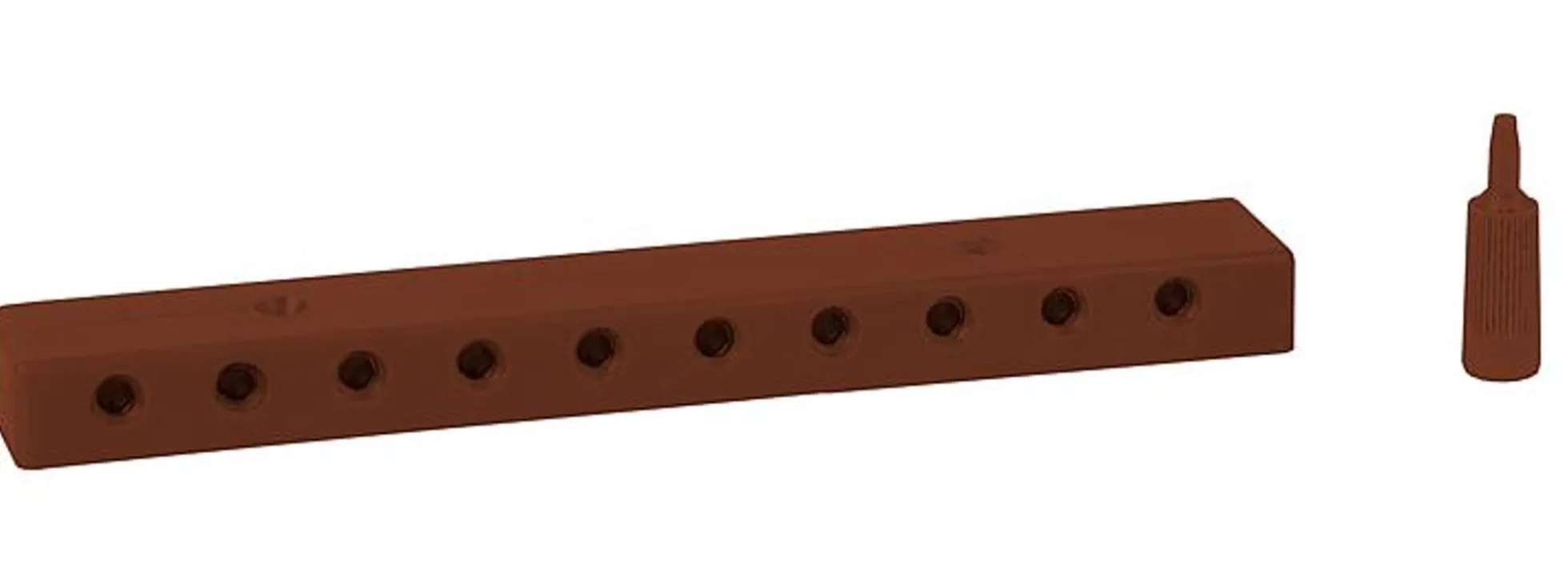 FALLER 180807 Verteilerplatte, braun | 1 Stück