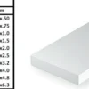 FALLER 135 Vierkantprofile | 350 x 0,75 x 2,5 | 10 Stück