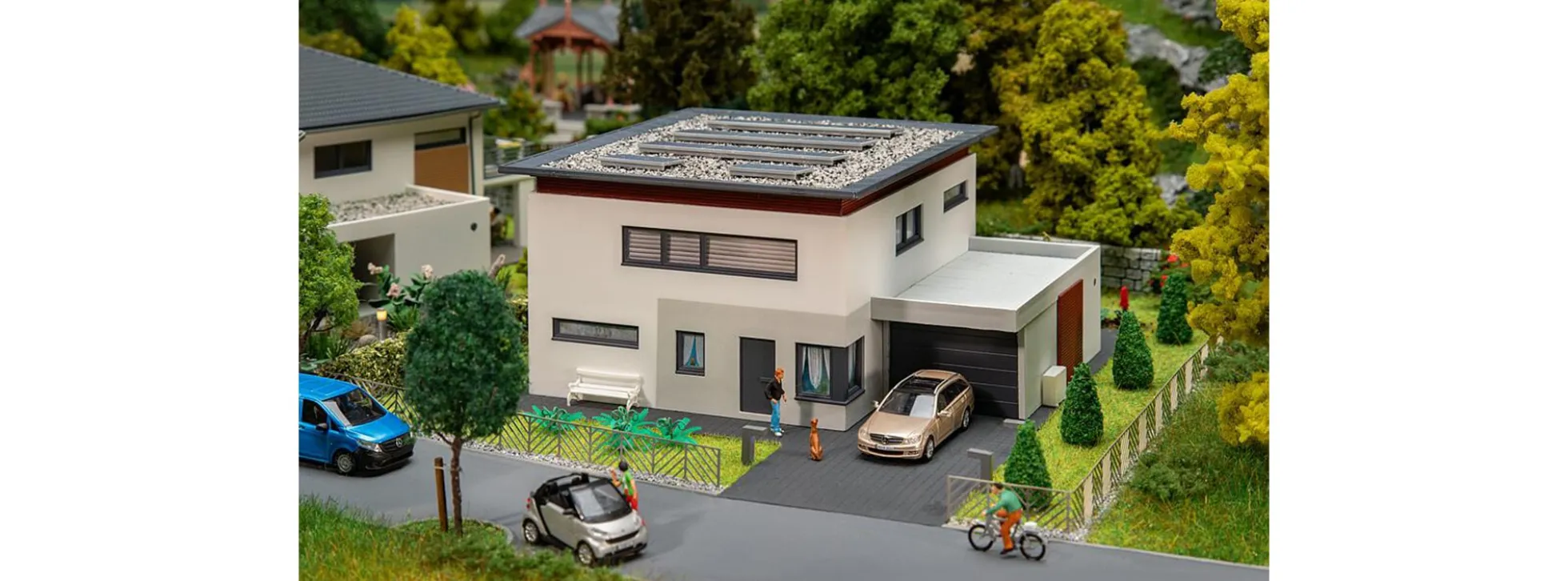 FALLER 130638 WeberHaus Villa | Gebäude Bausatz Spur H0