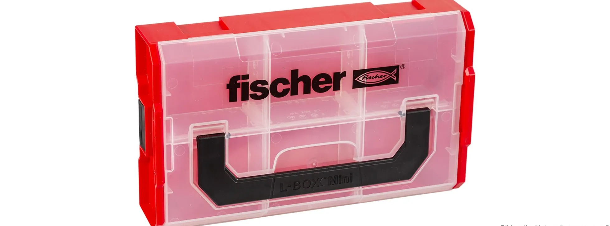 fischer 533069 FixTainer leer | Sortierbox für Kleinteile | Stapelbar mit Klicksystem