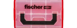 fischer 533069 FixTainer leer | Sortierbox für Kleinteile | Stapelbar mit Klicksystem