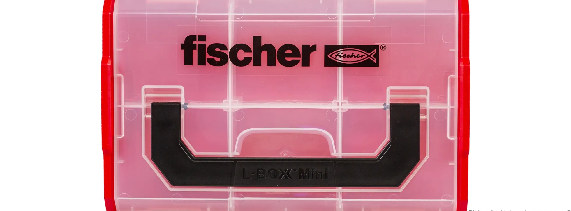 fischer 533069 FixTainer leer | Sortierbox für Kleinteile | Stapelbar mit Klicksystem