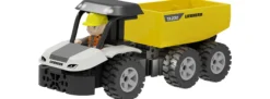 fischertechnik 579432 Double Pack Liebherr Baufahrzeuge | 220 Teile | 2 Modelle | Ab 7 Jahren