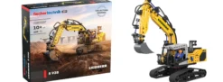 fischertechnik 576450 TECHNIK Liebherr R 938 Pneumatischer Bagger | 689 Teile | ab 10 Jahren