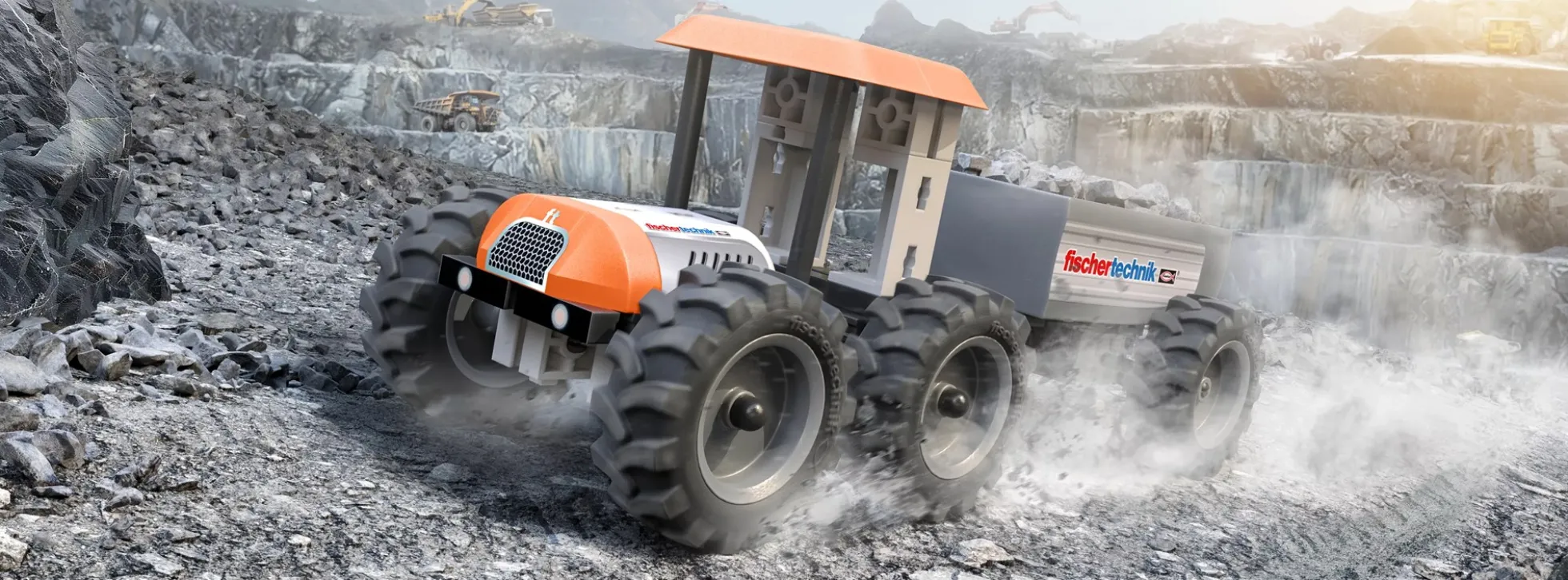 fischertechnik 576107 TECHNIK Traktor | 58 Teile | Ab 7 Jahren