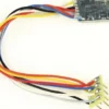 FLEISCHMANN 686201 Rückmeldefähiger Decoder mit Litzen | NEM 652 | Spur N/TT