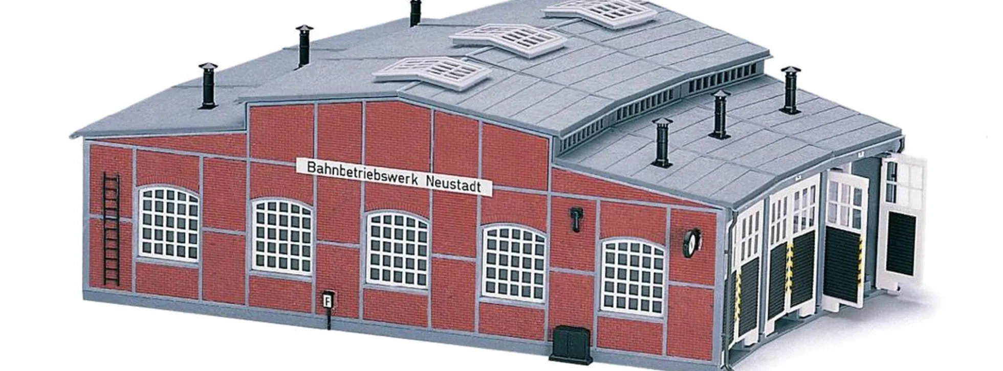 FLEISCHMANN 9475 Ringlokschuppen | Bausatz | Spur N