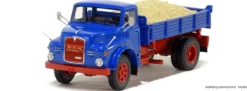 GMTS 8705220 MAN 13.230 Dreiseitenkipper 4x4, blau/rot | LKW-Modell 1/87