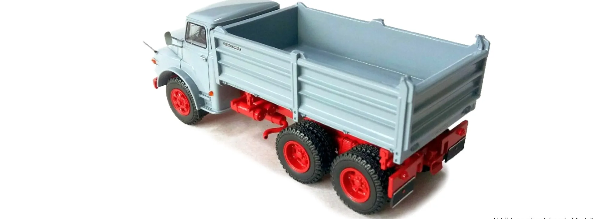 GMTS 8705100 MAN 19.230 Dreiseitenkipper 6x6, grau/rot | LKW-Modell 1/87