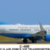 HASEGAWA 610848 C-40B US Air force VIP Transporter | Flugzeug Bausatz 1:200
