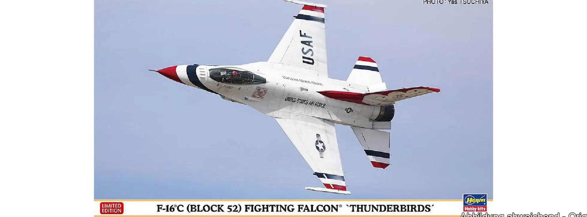 HASEGAWA 02495 General Dynamics F-16C Fighting Falcon Thunderbirds | Flugzeug Bausatz 1:72