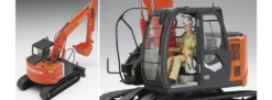 HASEGAWA 66001 Hitachi Bagger ZAXIS 135 US | Baumaschinen Bausatz 1:35