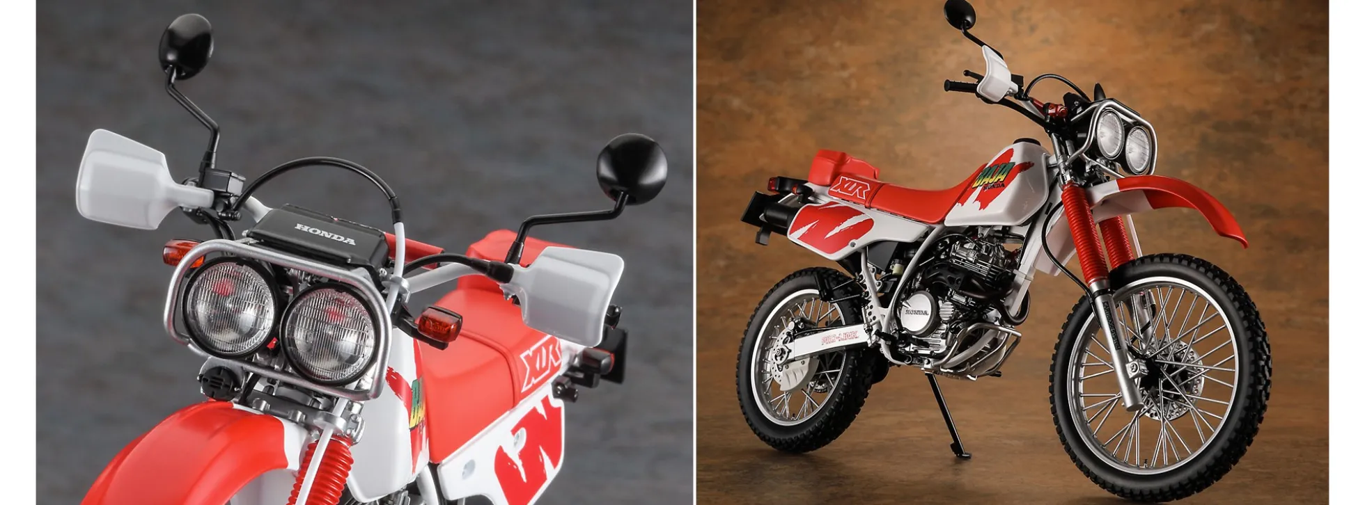 HASEGAWA 21516 Honda XLR BAJA 1991 | Motorrad Bausatz 1:12