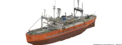 HASEGAWA HP001 Antarktis-Forschungsschiff PL107 Soya | Schiffbausatz 1:250