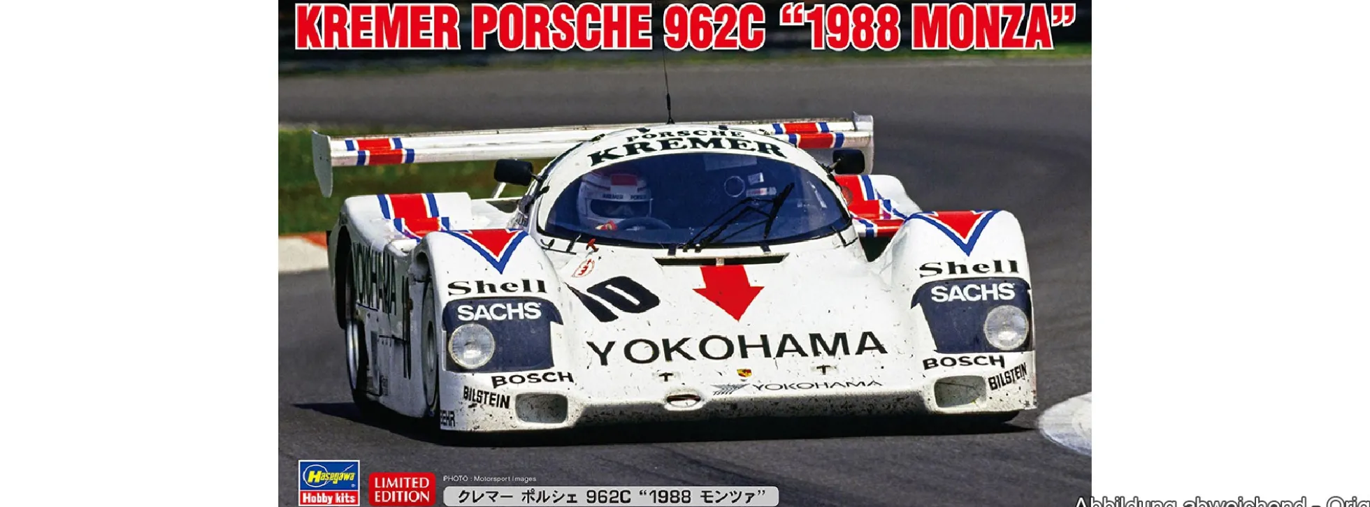 HASEGAWA 20662 Kremer Porsche 962C 1988 Montaz | Auto Bausatz 1:24