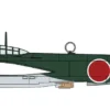 HASEGAWA 02494 Kugisho P1Y1 Ginga Typ 11 mit Torpedos | Flugzeug Bausatz 1:72