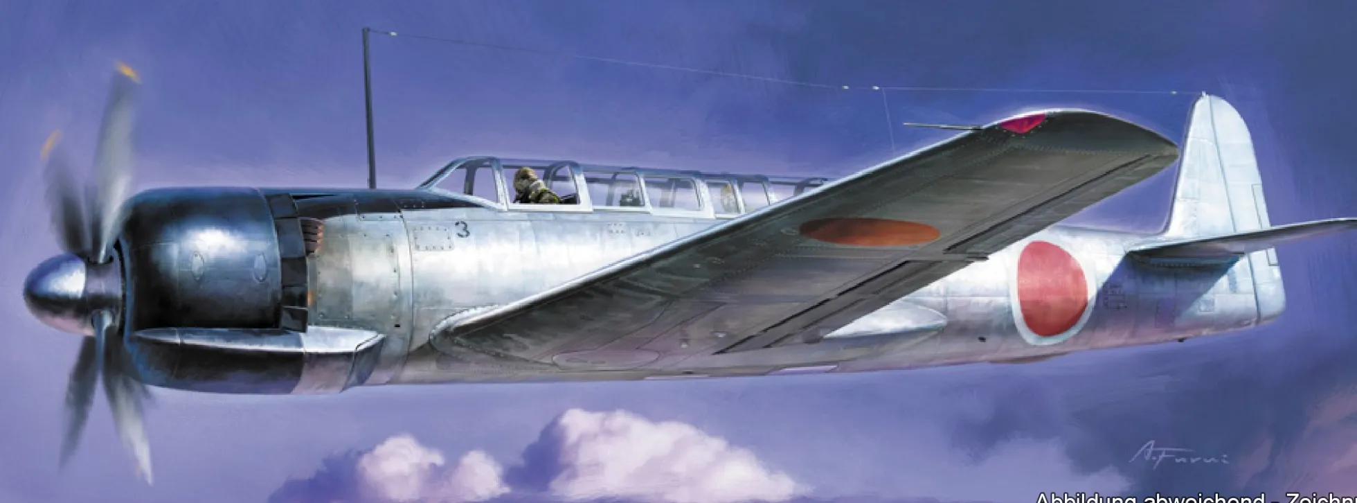 HASEGAWA 07528 Nakajima C6N1 Prototyp Saiun | Flugzeug Bausatz 1:48
