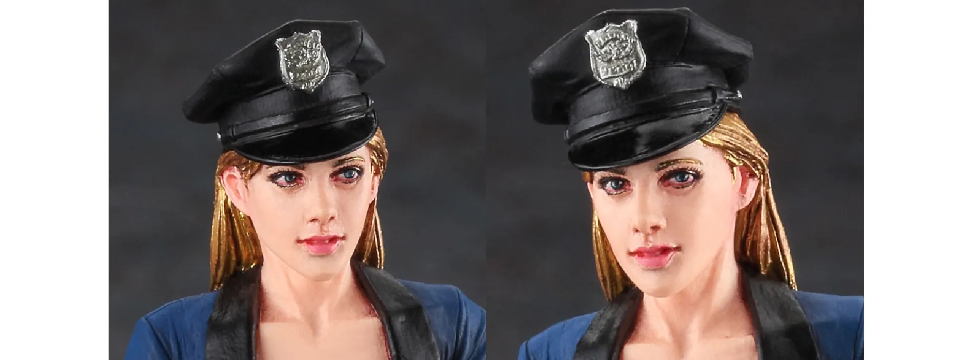 HASEGAWA SP527 Real Figure Collection No. 19 Amerikanische Polizei | Figuren Bausatz 1:12