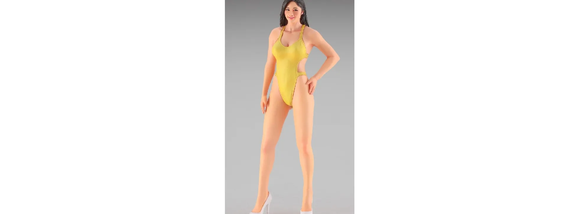HASEGAWA SP572 Real Figure Collection No. 35 80s Campaign Girl | Figuren Bausatz 1:12