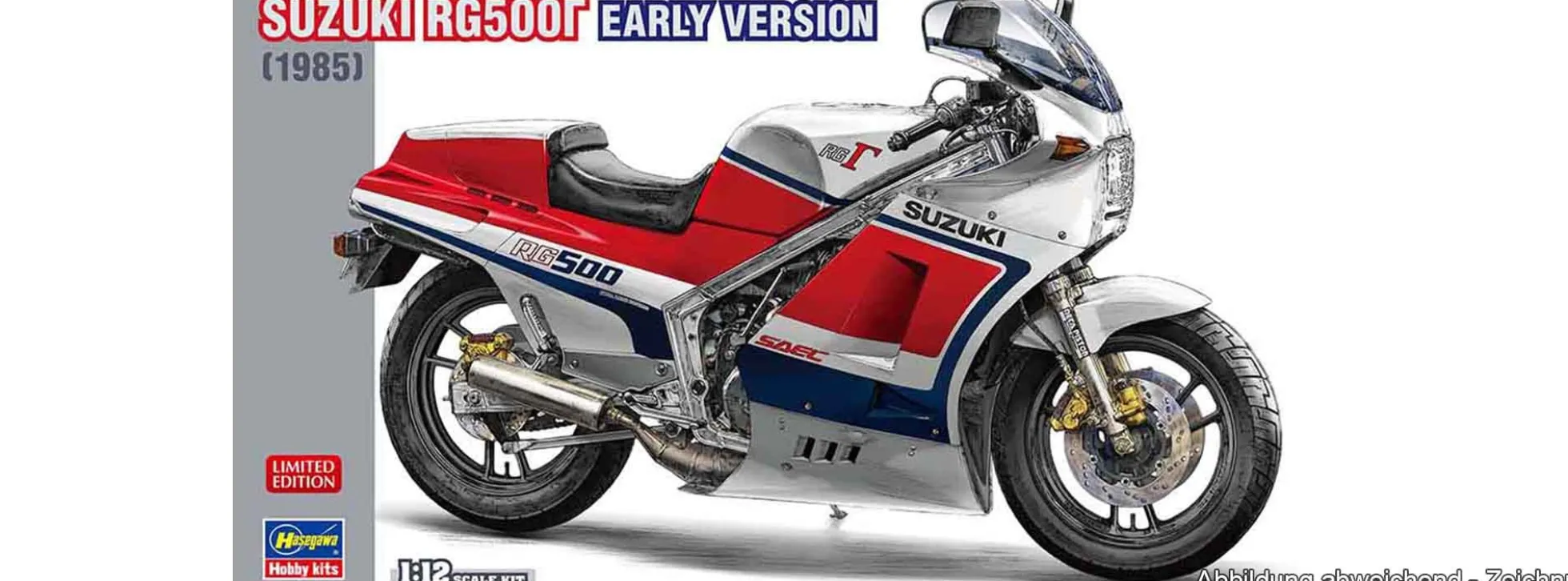 HASEGAWA 21753 Suzuki RG500 frühes Modell | Motorrad Bausatz 1:12