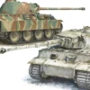 HASEGAWA 30067 Tiger I und Panther G | Panzer Bausatz 1:72