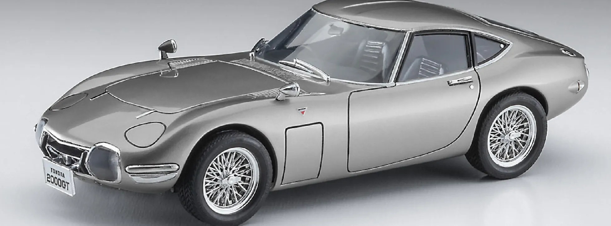 HASEGAWA 20617 Toyota 2000GT Drahtrad | Auto Bausatz 1:24