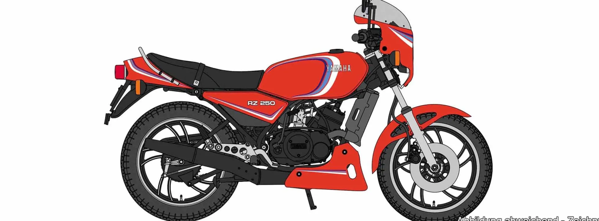 HASEGAWA 21770 Yamaha RZ250 YSP 1982 | Motorrad Bausatz 1:12