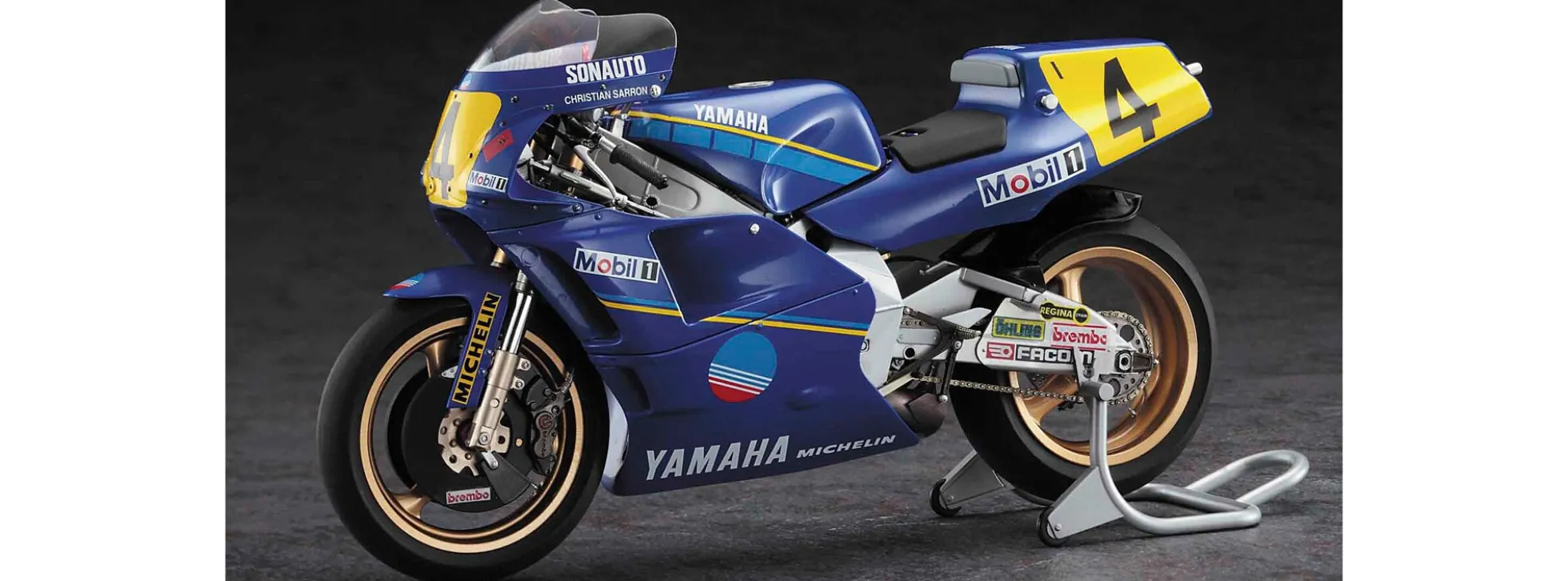HASEGAWA 21768 Yamaha YZR500 SONAUTO 1989 | Motorrad Bausatz 1:12