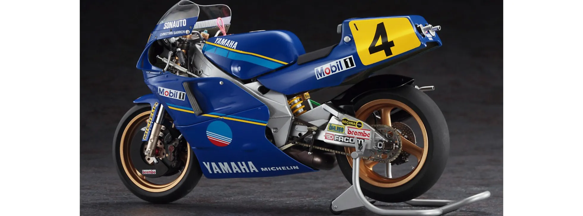 HASEGAWA 21768 Yamaha YZR500 SONAUTO 1989 | Motorrad Bausatz 1:12