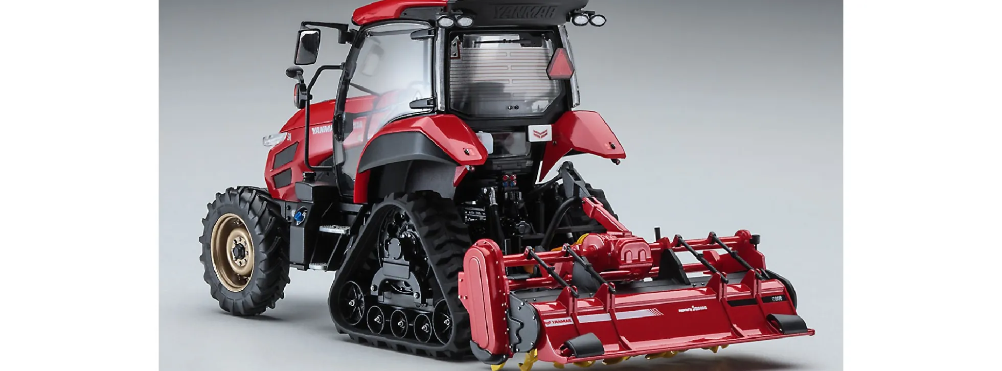 HASEGAWA 66107 Yanmar-Traktor YT5113A Delta Crawler | Traktor Bausatz 1:35