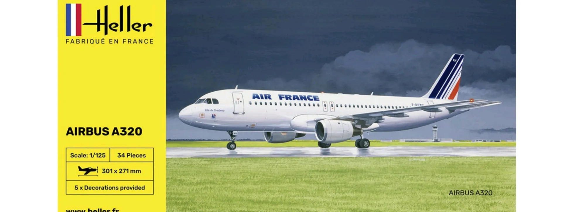 Heller 80448 Airbus A320 | Flugzeug Bausatz 1:125