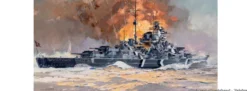 Heller 85078 Bismarck und Tirpitz Twinset | Schiffbausatz 1:400