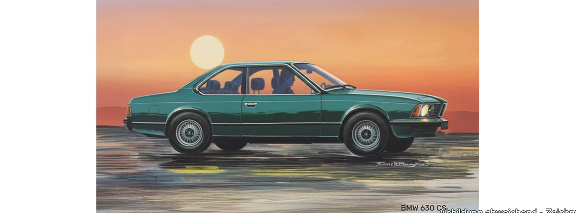 Heller 56166 BMW 630 CS | Starter-Kit | Auto Bausatz 1:43
