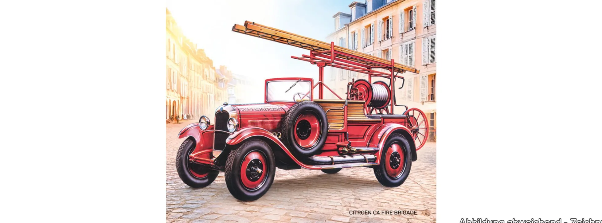 Heller 80733 Citroen C4 Fire Brigade | Auto Bausatz 1:24