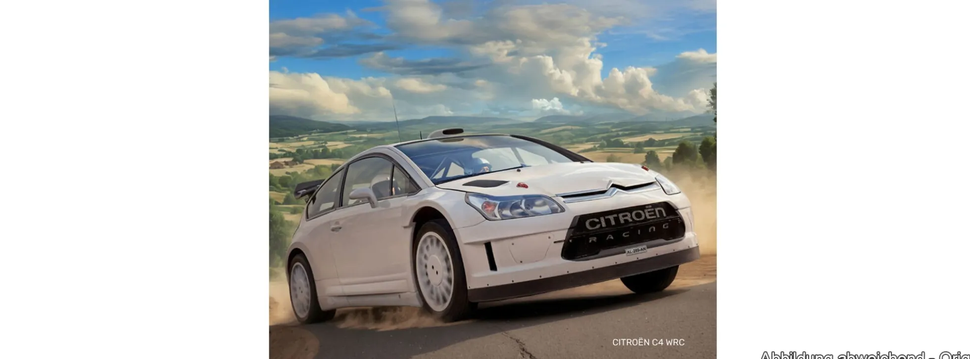 Heller 56756 Citroen C4 WRC Starter-Kit | Auto Bausatz 1:24