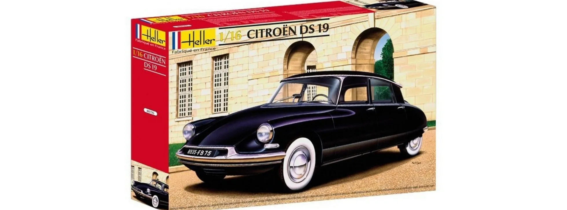 Heller 80795 Citroen DS19 | Auto Bausatz 1:16