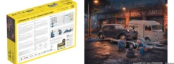 Heller 52335 Citroen HY + 15 CV Scheunenfund | Starter-Kit | Auto Bausatz 1:24