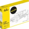Heller 82702 Citroen Mehari Gendarmerie | Auto Bausatz 1:24