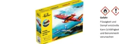 Heller 35510 Fouga Magister CM 170 Starter-Set | Flugzeug Bausatz 1:48